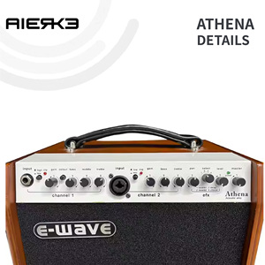 AIERKE Acoustic Bay EWAVE <span class=keywords><strong>ampli</strong></span> guitare bakélite acoustique scène extérieure road show jouer et chanter haute puissance ATHENA - Product Image 5