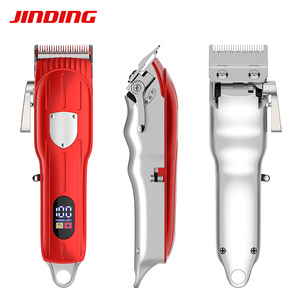 Jinding loại mới của tóc Clipper với thép không gỉ Blade head và LCD hiển thị kỹ thuật số có thể sạc lại máy cạo râu - Product Image 5
