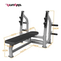 Banc de musculation pliable de haute qualité YunCheng, capacité de 400 kg, acier + matériau PU, design multifonctionnel