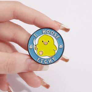 RTS别针金属定制卡通动物珐琅别针可爱青蛙树懒胸针翻领徽章手工铸造礼物给孩子朋友 - Product Image 5