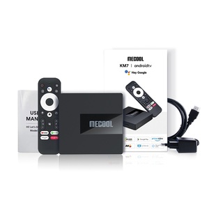 <span class=keywords><strong>Mecool</strong></span> <span class=keywords><strong>KM7</strong></span> Amlogic S905Y4 ATV caja LPDDR4 <span class=keywords><strong>Android</strong></span> <span class=keywords><strong>11</strong></span> 4GB 64GB Dual WIFI GoogleCertified 2G 16G Youtube 4K Set Top Box - Product Image 1