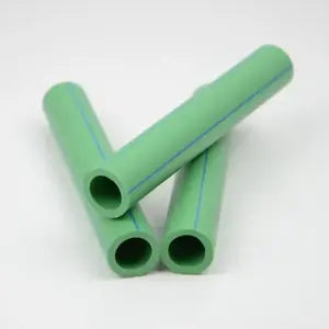 Haojia Factory Oem Quality Ppr Fittings Plastic Pn 20 25 Green Ppr Fittings And Pipes In Stock