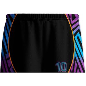 Ensemble de maillots de basket-ball pour enfants, sans manches, en mesh, unisexe, uniforme de sport pour jeunes, respirant, design sublimé - Product Image 5