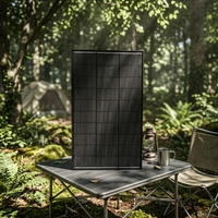Panneau solaire N-Type TOPCon à haute efficacité 25% 150W 160W, anti-ombre, 18V 20V, rigide, 1130x670x30mm
