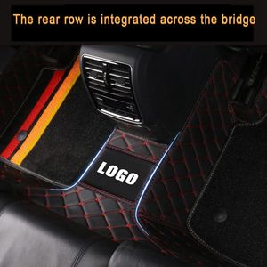 Haute qualité vente gamme complète de tapis de voiture à double étage en cuir Durable imperméable 4 pièces tapis de sol de voiture pour <span class=keywords><strong>BMW</strong></span> tous les modèles - Product Image 3