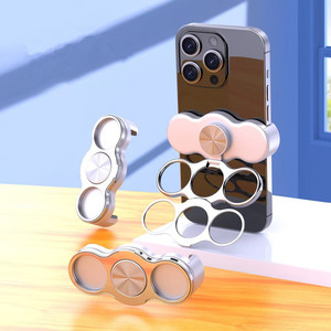 <span class=keywords><strong>Soporte</strong></span> Mecánico Giratorio 360° para Teléfono Móvil con Clip Trasero, Estable, con <span class=keywords><strong>Soporte</strong></span> Horizontal/Vertical, para Aliviar el Estrés - Product Image 2