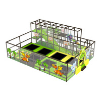 Parc de trampolines intérieur Shelldihappy, aire de jeux, mur d'escalade, certifié CE pour usage commercial, capacité supérieure à 500 kg, plus de 10 ans d'expérience