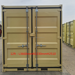 Nouveau mini-conteneur de transport en acier, conteneur de fret sec de petite taille, 5 à 10 pieds, conteneur de stockage en acier Corten - Product Image 5