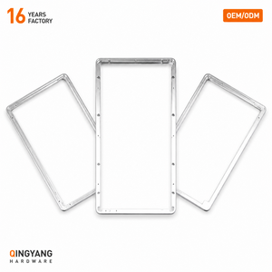 Cadre d'affichage publicitaire portable, signalisation numérique, cadre en profilé d'aluminium, traitement personnalisable - Product Image 1