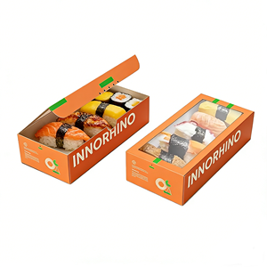 Cajas para Macarons con Logotipo Personalizado al por Mayor, Cajas Plegables para Pasteles, Galletas, Pan, Donuts, Sushi, Embalaje con Relieve, Papel de Calidad Alimentaria - Product Image 5