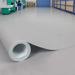 3,0 milímetros Desgaste e revestimento resistente à mancha dos materiais comerciais do rolo do revestimento do antiderrapante plástico do pvc