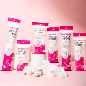 LMLTOP OEM/ODM Lot de 3 en 1 Tampons démaquillants en <span class=keywords><strong>coton</strong></span> doux Tampons nettoyants pour les ongles Tampons démaquillants cosmétiques Tampons de soin du visage Z101-116 - Product Image 6