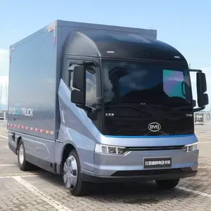 नया आगमन शुद्ध इलेक्ट्रिक लाइट कार्गो ट्रक 4X2 4.5T नया ऊर्जा वैन लॉरी ट्रक बी वाई डी चीन ब्रांड