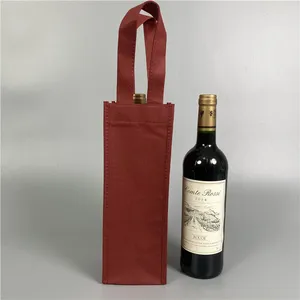 Bolsa en caja para dispensador de vino, bolsas de vino de Navidad, aislante