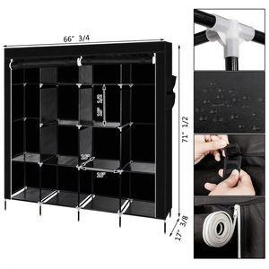 <span class=keywords><strong>Armario</strong></span> de tela portátil para ropa, organizador de ropa plegable para dormitorio, <span class=keywords><strong>armario</strong></span> para sala de estar, <span class=keywords><strong>armario</strong></span> a la venta - Product Image 6
