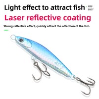 Leurre de pêche en métal ultra longue portée, type crayon coulant réaliste, avec hameçon triple, 5 couleurs, 10g 14g 18g 22g 30g 40g, pour poisson-chat et saumon