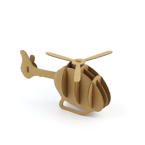 Máy bay <span class=keywords><strong>3D</strong></span> giấy Jazz giấy tái chế các tông nhỏ trẻ em hoạt động thủ công <span class=keywords><strong>3D</strong></span> máy bay Câu Đố làm bằng bìa cứng - Product Image 1