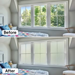 <span class=keywords><strong>Film</strong></span> de confidentialité pour fenêtre et <span class=keywords><strong>porte</strong></span> en vinyle givré, contrôle de la chaleur, blocage des UV, adhésif statique, revêtements de <span class=keywords><strong>porte</strong></span> pour salle de bain, maison, promotionnel - Product Image 5