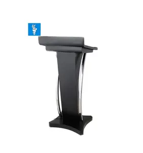 Discurso palco pulpit palco multimídia, plataforma multimídia discurso acrílico projeto de mesa para colagem
