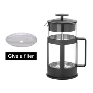 Stockée écologique SANS BPA 12Oz Verre Presse Française Cafetière - Product Image 1