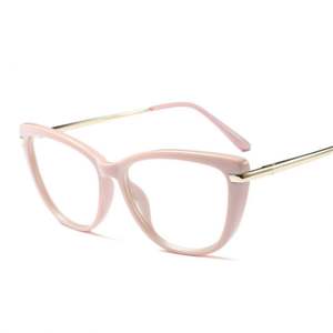 Montures de lunettes rétro tendance 2020 pour hommes, lunettes d'ordinateur, montures de lunettes œil de chat pour femmes - Product Image 5