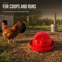 Abreuvoir automatique pour poulets, conception à boule flottante pour fermes avicoles, origine Chine, forme ronde