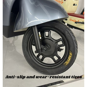 Vélo électrique à batterie au plomb <span class=keywords><strong>pour</strong></span> livraison en gros, avec pneus pleins anti-crevaison de 14 pouces et cadre robuste <span class=keywords><strong>pour</strong></span> usage quotidien - Product Image 3