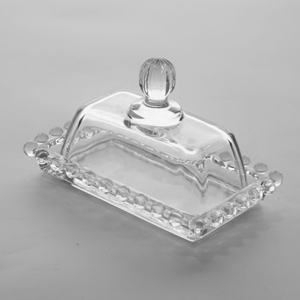 Новинка 2026 года – Прозрачная стеклянная масленка с ручкой для домашней кухни. Элегантный стеклянный контейнер для масла для вечеринок и подачи блюд. - Product Image 5