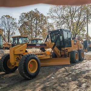 Haute qualité utilisé pour les performances stables d'origine japonaise de niveleuse à moteur CAT 140H en stock maintenant - Product Image 2