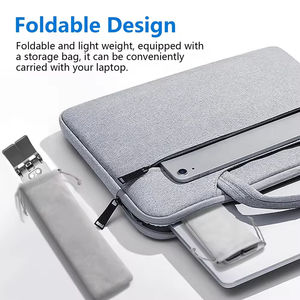 Foldable Aluminum Laptop <b>Stand</b>, 7 Adjustable Heights, Portable Cooling Riser with Anti-Slip Pads, Custom Logo Accepted - Product Image 5