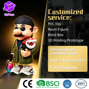 Fabrication OEM ODM, figurine en plastique personnalisée de grande taille, design d'art de <span class=keywords><strong>dessin</strong></span> animé 3D, figurine d'<span class=keywords><strong>anime</strong></span> en PVC - Product Image 1