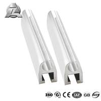 Rail de tente en aluminium anodisé argenté pour caravane extérieure, rail de suspension Keder