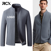 Veste matelassée d'automne pour homme RCX OEM - Tissu écologique 100 % polyester coupe-vent respirant et hydrofuge pour les trajets quotidiens