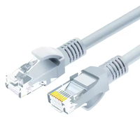 Kabel Patch Ethernet Cat6 UTP Tanpa Kusut Grosir, 4 Pasang Tembaga Twisted Pair, Kabel RJ45 untuk Instalasi Jaringan LAN Gigabit