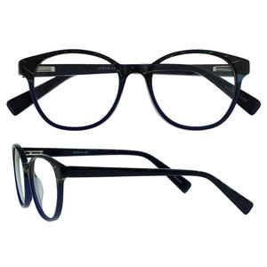 Kính mắt Top Sản phẩm bán chạy độc đáo cán Acetate khung tương lai Vòng Acetate kính cho nam giới và phụ nữ - Product Image 3