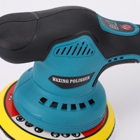 Polisseuse orbitale sans fil 21V pour voiture et sol, batterie industrielle, vitesse réglable, diamètre de roue 150MM, 450W, pour le detailing