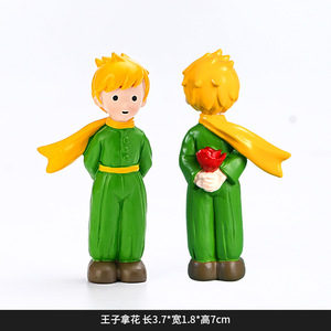 ของตกแต่งเรซิ่นรูปสุนัขจิ้งจอกแฮนด์เมดน่ารัก สำหรับวันวาเลนไทน์ ของประดับตกแต่งโต๊ะทำงานขนาดเล็ก - Product Image 3