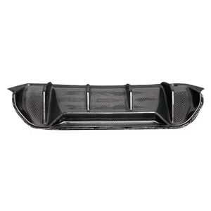 Kit de carrosserie en fibre de carbone sèche M5 F90 Diffuseur de lèvre de pare-chocs arrière pour BMW M5 F90 2017 + Kit de carrosserie style MP - Product Image 2