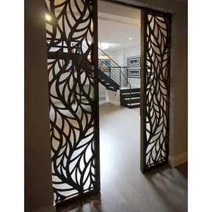 Laser Cut Decorative Aluminium Wall Panel Metal Facade Screen Aluminum Screen Panels