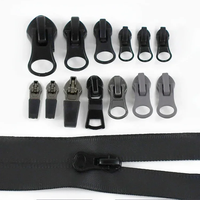 3 #   5 #   8 # 10 #   Glissières de fermeture éclair inversées pour fermetures éclair en nylon imperméables, sacs, tentes, manteaux, tirettes de fermeture éclair invisibles, accessoires de bricolage