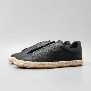 Zapatos de Hombre de Moda, Color Sólido, Cuero Genuino, Capa Superior de Piel de Vaca, Deportivos, Simples, Modernos, Zapatos Sin Cordones para Hombre - Product Image 1