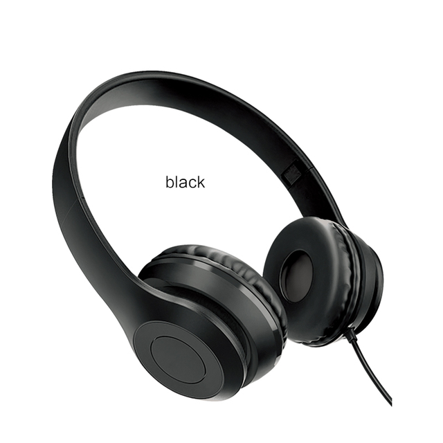 JOKADE&KAKUSIGA Wired Headset Foldable Headphones Earphones Earbuds with Wired Control in Telescopic Design