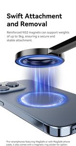 Ulanzi-<span class=keywords><strong>Palo</strong></span> para selfies, trípode magnético para iPhone, Samsung, Xiaomi, <span class=keywords><strong>Huawei</strong></span>, soporte de escritorio, para vídeo Tiktok, 1,64 M, M - Product Image 3