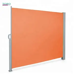 Aangepaste Geprefabriceerde Balkon Privacy Screen Prive Balkon Restaurant Partitie Sunshine Inklapbare Luifel