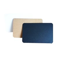Cartes postales vierges classiques personnalisées pour étudiants, série vierge vintage, cartes de vœux en papier kraft, brun, blanc, noir, 15x10cm