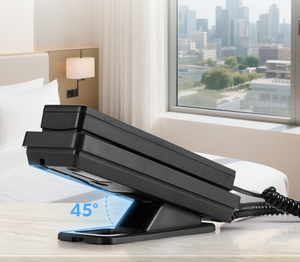 Nuovo Design <span class=keywords><strong>Telefono</strong></span> Slim SINTWAY per Hotel con Garanzia di 5 Anni, Segreteria Telefonica, Montabile su Tavolo/Scrivania/Parete, Due Pulsanti Programmabili e MWL - Product Image 2