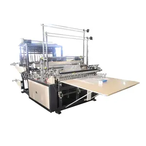 Nylon carry bag making machine big thickness no tension heavy duty bottom sealing seal plastic PE bag cutting maker machine