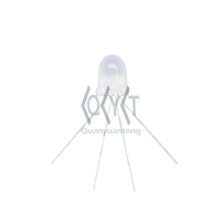 Diode LED RVB APA106 5mm/8mm super lumineuse, adressable, 4 broches, boîtier traversant, lentille transparente/diffuseur F5 F8, avec circuit intégré