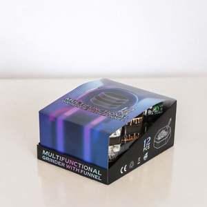 CN New Style Zinc Alloy Manual Modern High Quality Custom Eco-Friendly Tobacco Hemp Grinder - Product Image 6