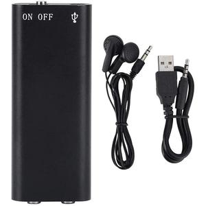 Âm thanh ghi âm giọng nói độ nét cao ghi âm kỹ thuật số rõ ràng Máy nghe nhạc MP3 trong 15 giờ với tai nghe Tai nghe - Product Image 1